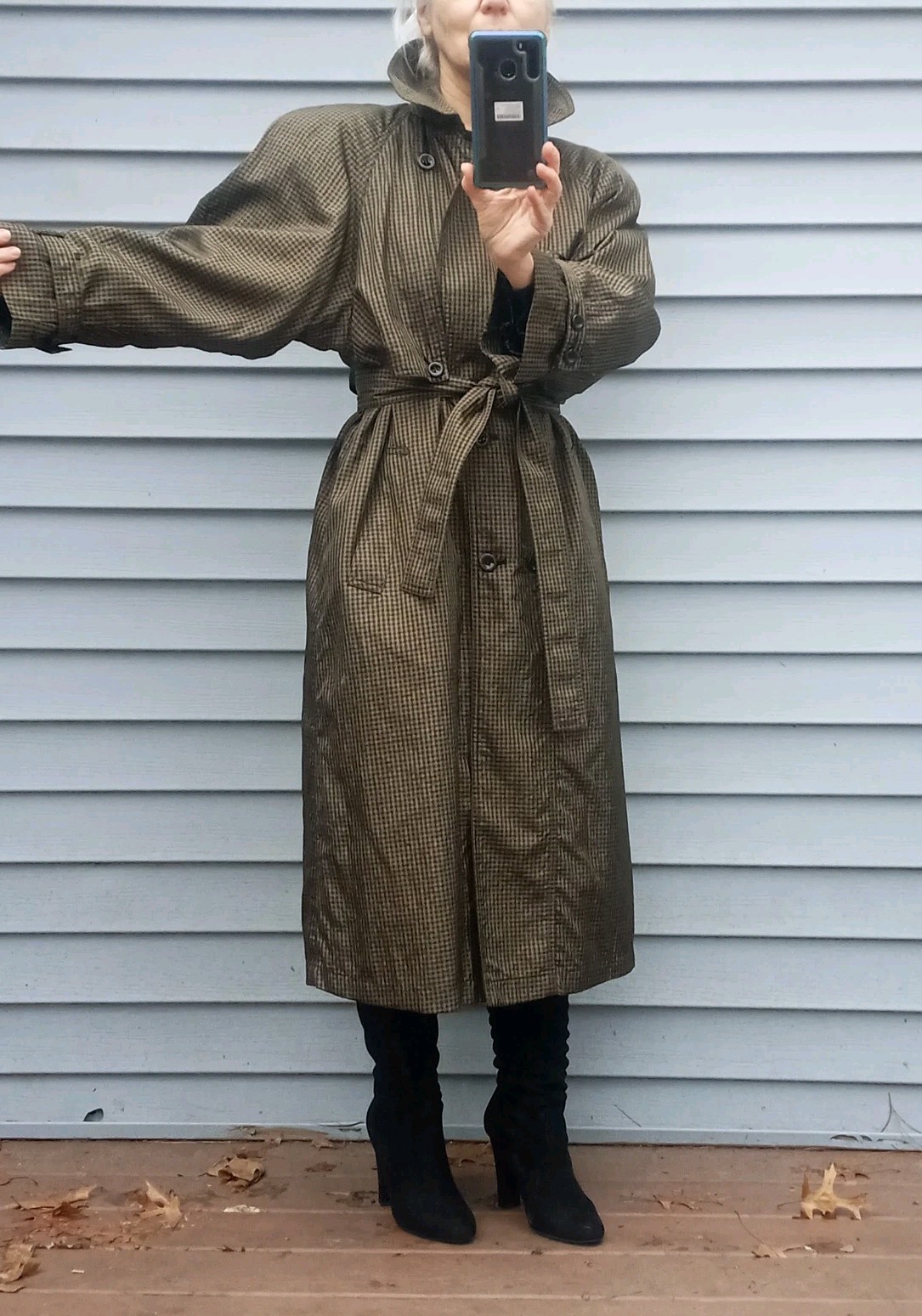 Checked Classy Versatile Removable Lining Pl