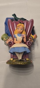 2010 Disney Store Alice In Wonderland Tea Party Chair Xmas Ornament Mad Hatter 