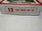 VINTAGE 60’s/70’s STERLING SUPPLY CO. CHRISTMAS TREE TOPPER 12 LIGHTS W/BELLS — photo 4
