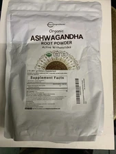  Organic Ashwagandha Root Powder | Withania Somnifera | 2 lb bulk pack | Premium