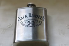 Jack Daniels & Old No. 7 - Hip Flask - Stainless Steel - 2011 - NEW