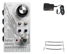 Death By Audio Total Sonic Annihilation 2 + Gator 9V Power & 3 Patch Cables