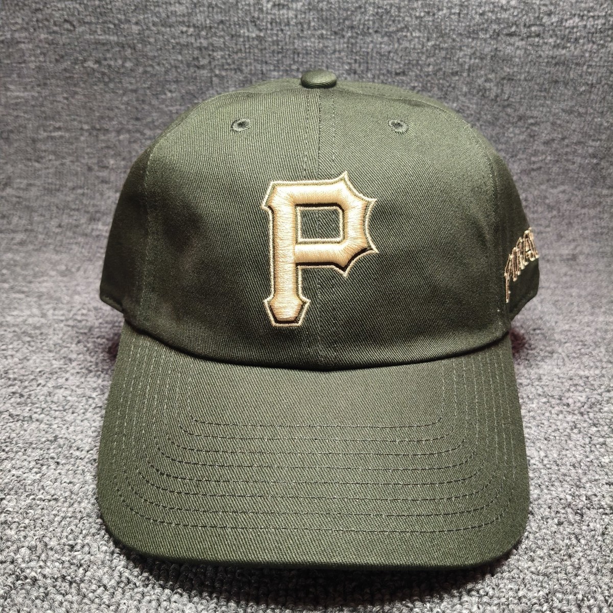 Mitchell & Ness Pittsburgh Pirates Green Strapback Baseball Cap