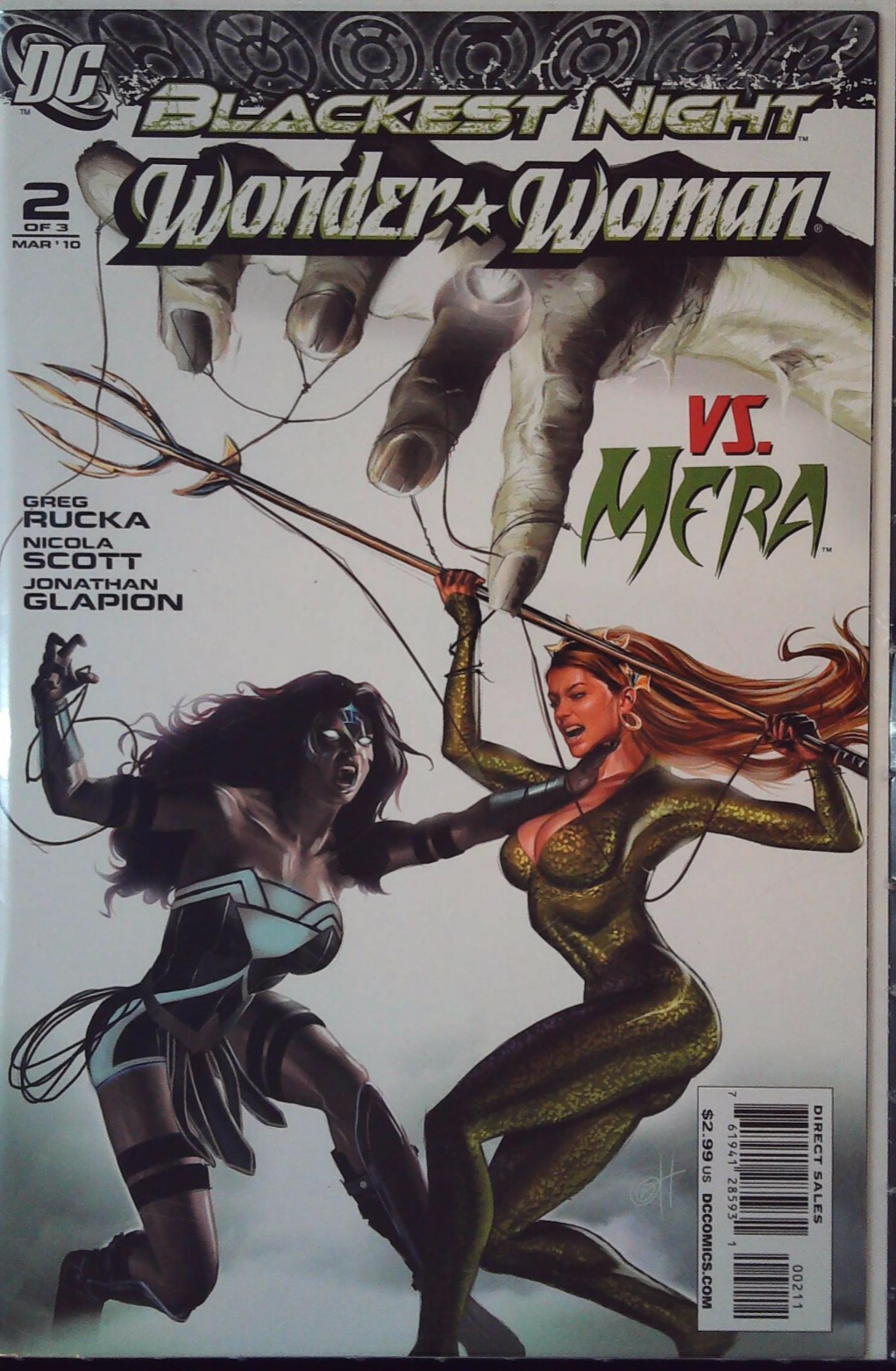 BLACKEST NIGHT - WONDER WOMAN (2010) #2 - Back Issue (S)
