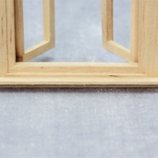1/12 DIY Wooden Window Door for Doll House Accessories Pretend for Play Toy For