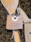 New Mud Pie Bunny🐰 Rabbit Spoon Rest & Matching Wooden Spoon, Pastel Colors NWT — photo 3