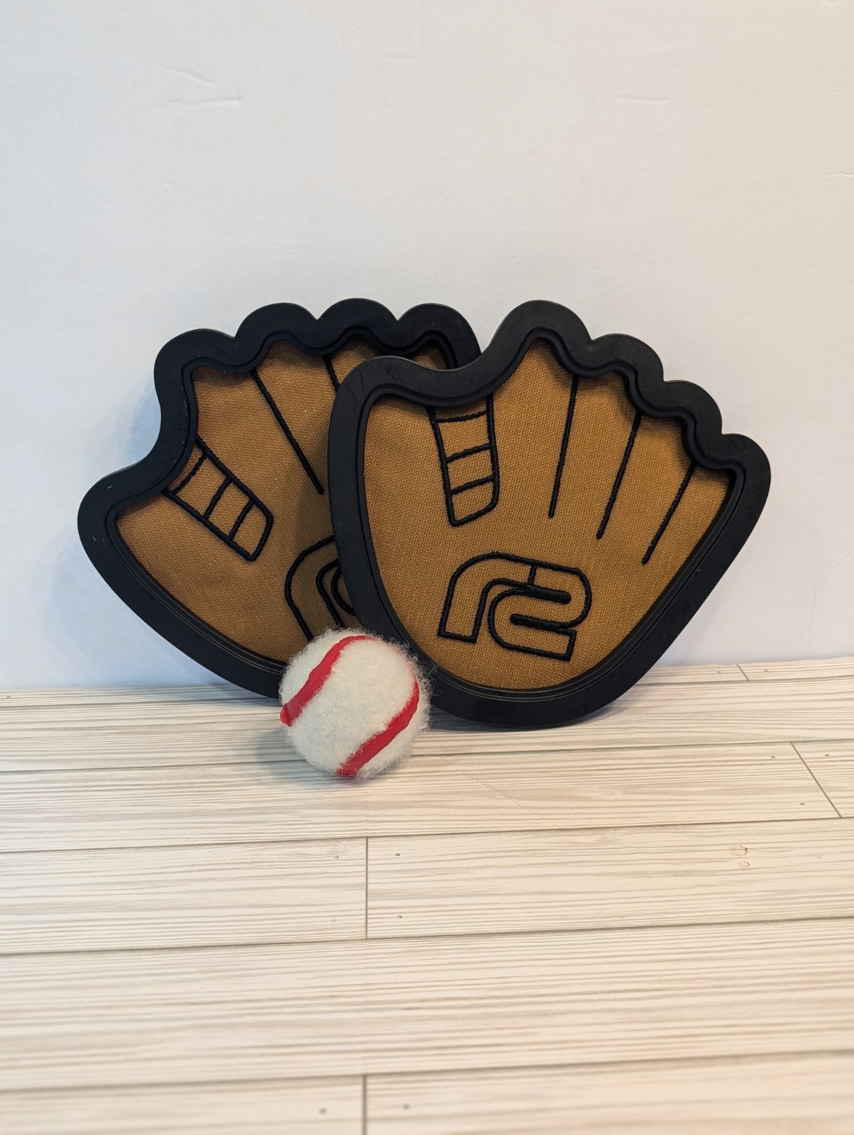 Sticky Paddle Baseball Toss and Catch Game Set of 2 Trainer