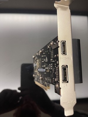 MSI NVIDIA GeForce GT 1030 ITX 2GD4 OC 2GB DDR4 Grafikkarte (V809-2824R)
