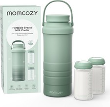Momcozy 22oz Portable Breast Milk Cooler for Outdoor Life Saver  2 Baby bottles