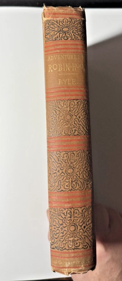 1883 The Merry Adventures of Robin Hood by Howard Pyle Great Condition (1897) - Image 2 of 4