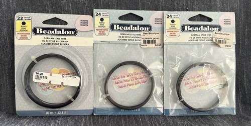 Beadalon Runder Draht Versilbert – 12 M, 24 Gauge, Für Schmuck & Basteln