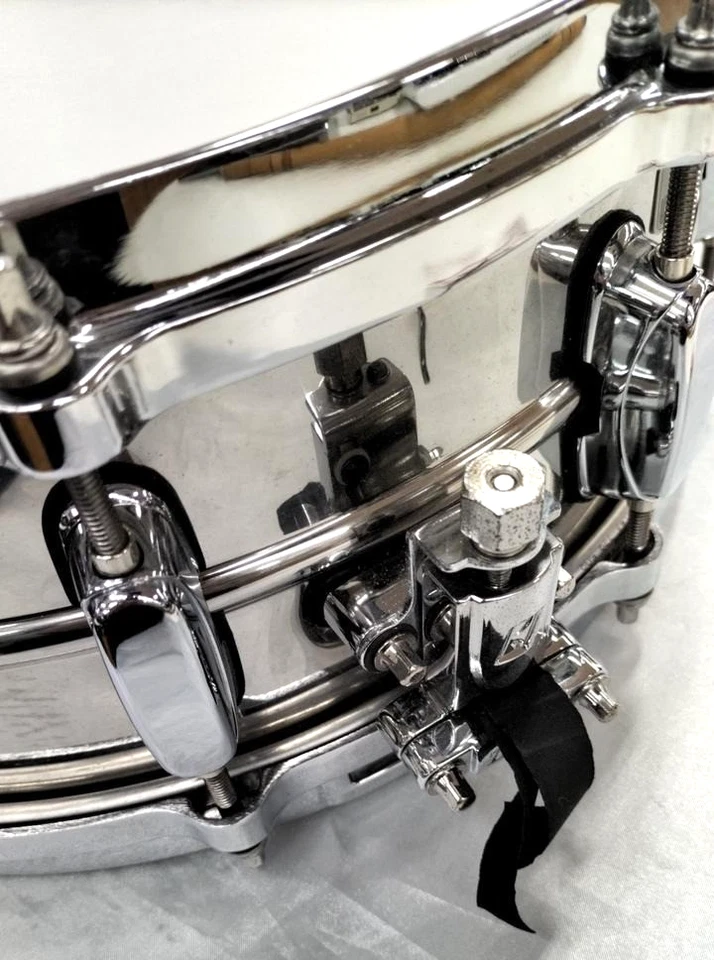 Tambor de latón serie TAMA Power Metal 14"x5,5" hecho en Japón Foto 3 de 4