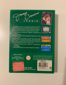 NES PAL-B - Jimmy Connors Tennis -  (Nintendo Entertainment System)