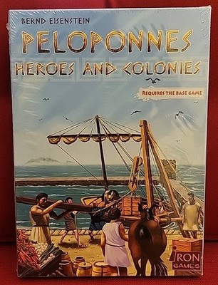 Peloponnes - Heroes & Colonies Expansion Box Set NEW Irongames