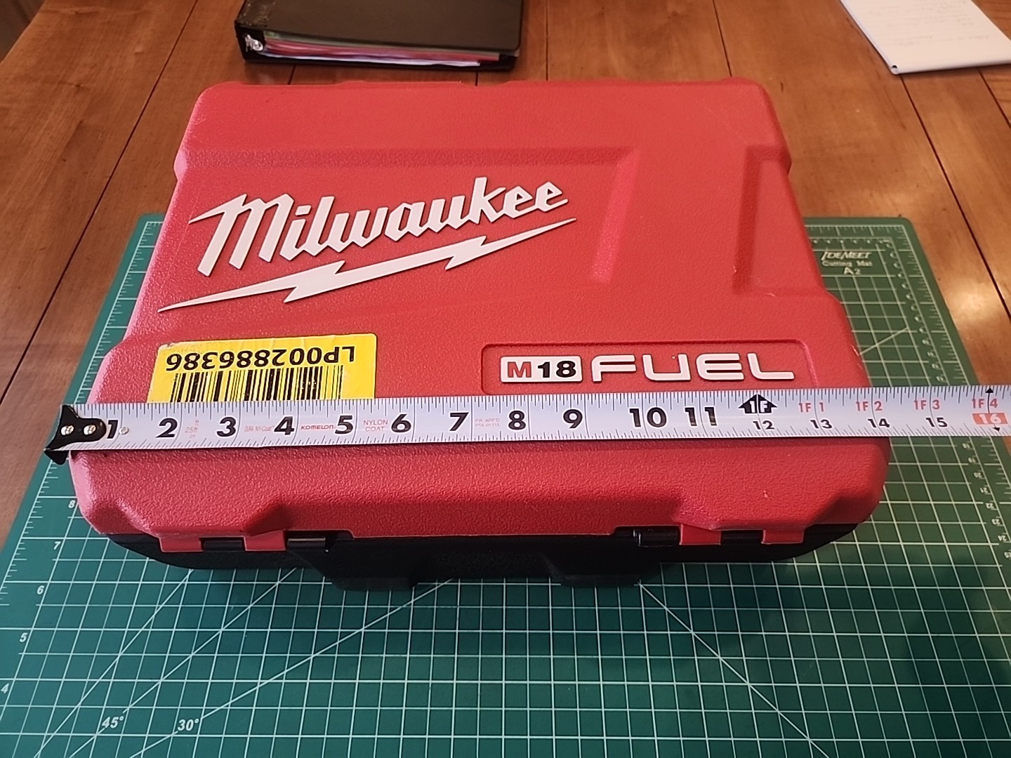 Milwaukee Hard CASE ONLY M18 Fuel ¼" Hex Driver Impact Driver Kit # 2853-22 ~ !
