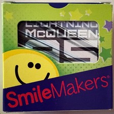 Smile Makers "Cars 3" Stickers 1 00 2.5x2.5" Brand New /Free Shipping