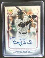2026 Topps Tribute Barry Bonds Career Achievement Award Continuity Auto Red #/5