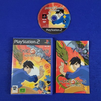 ps2 JACKIE CHAN ADVENTURES Game Playstation PAL UK EXCLUSIVE
