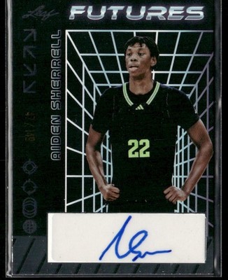 2024 Leaf Futures Aiden Sherrell Auto /149