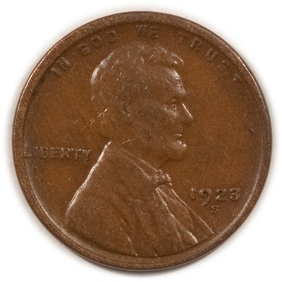 1923-S LINCOLN CENT - HIGH GRADE EXAMPLE!