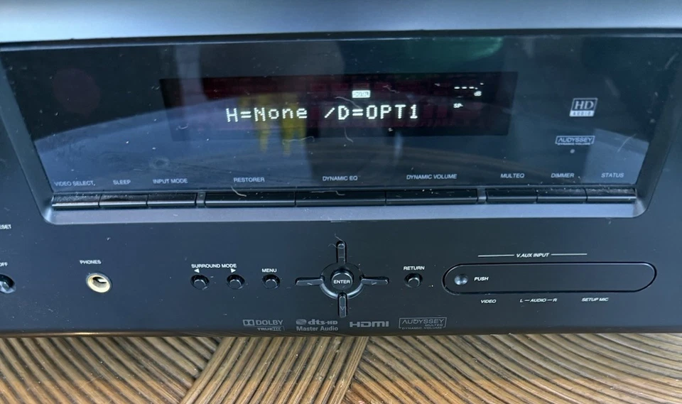 DENON AVR-590 5.1 Ch HDMI Home Theater  Surround  Receiver~Excellent Quality - Image 2 of 4