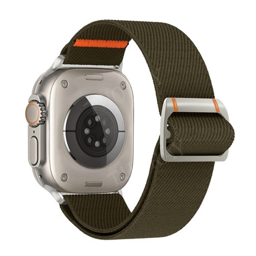 Nylon Armband für Apple Watch Ultra Series 10 9 8 7 SE 6 5 4 verstellbares Armband - Bild 31 von 39
