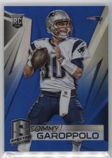 2014 Panini Spectra Rookies Blue Prizm /49 Jimmy Garoppolo #164 11ng