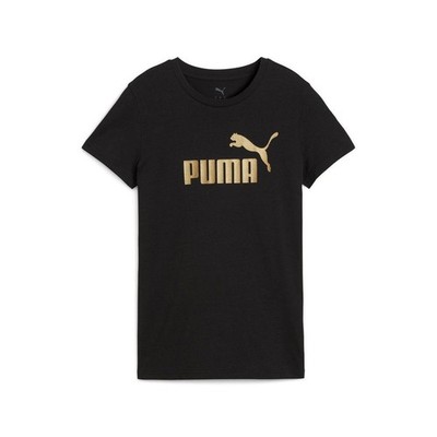 Puma Damen T-Shirt Ess Metallic NO. 1 Logo Tee 631536