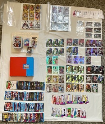 Fußball Karten Konvolut Topps Match Attax Panini 365 Sticker Ordner 350+