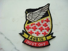 US 498th DUST OFF,  VIETNAM WAR PATCH