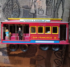 San Francisco 28 Cable Car Trolley Toy Vehicle - Powell  Mason Sts.