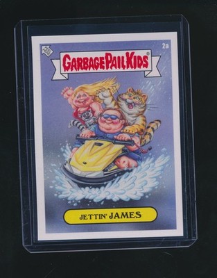 JETTIN  JAMES 2020 TOPPS GARBAGE PAIL KIDS GPX EXOTIC #2A