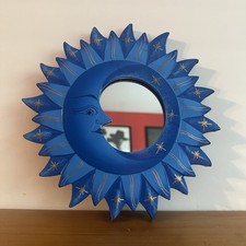 Vintage 90s Celestial Sun Moon Stars Mirror 8...