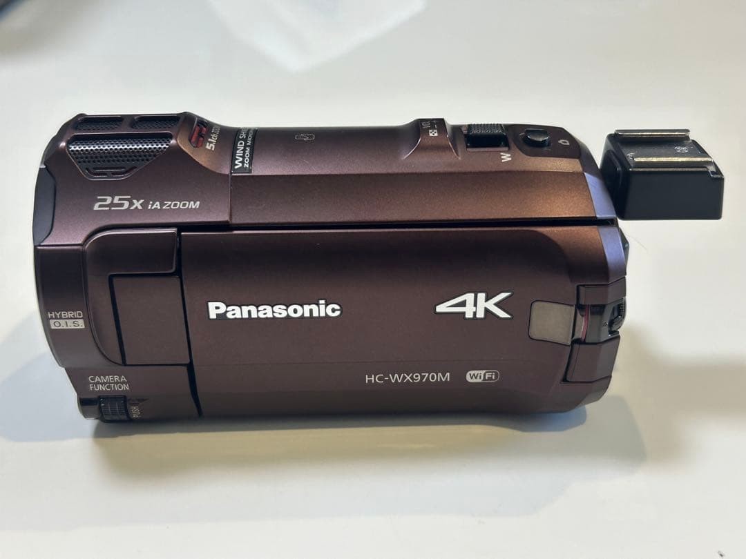 Panasonic HC-WX970M 64GB 4K Twin Camera Camcorder 20x Zoom Wi-Fi