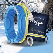 Heat Tape for Water Pipes Kit for Winter Pipe Freeze Protection