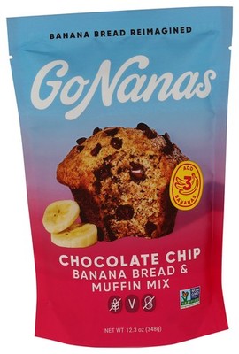 GONANAS MIX CHOC CHP BNANA BREAD 12.3 OZ PACK OF 3
