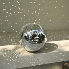 16" Mirror Glass Ball Disco Dance Club Party KTV Stage Halloween Bands Club