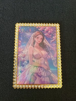 Goddess Story / One Piece / Nami / SSS-07 / Metallkarte / Fanmade Sammelobjekt