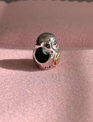 Pandora チャーム ドール Red Daruma Doll Charm