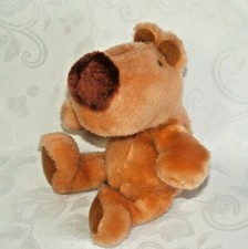 Applause Zek n Zak Brown Bear Big Nose Plush Stuffed Zeke Zack 1982 Vintage  9