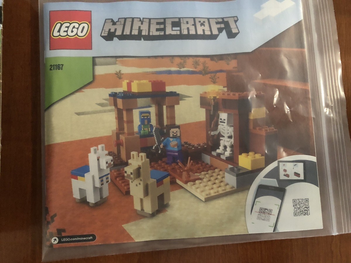 LEGO Minecraft: The Trading Post (21167) 100% Complete With Box