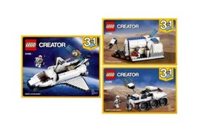 LEGO 31066 - Creator: Space Port - Space Shuttle Explorer - Complete w/ Box 