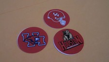 Pre Cut One Inch Bottle Cap Images Houston Cougars Free Shipping