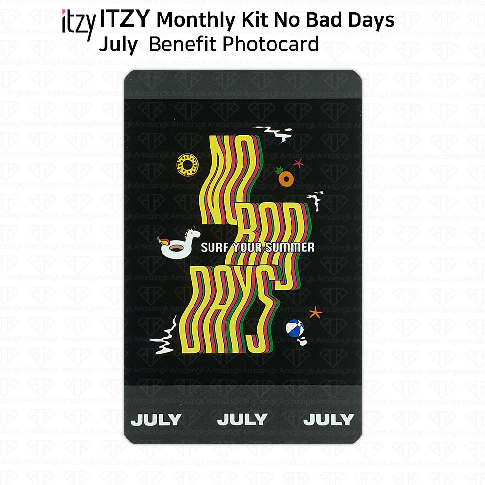 ITZY トレカ リア NO BAD DAYS コンプ 定期購読 レア