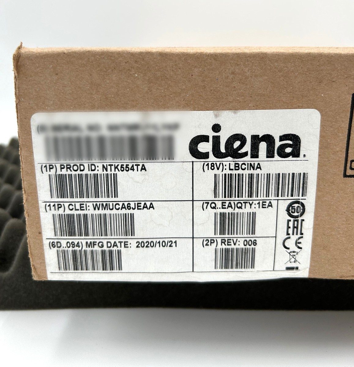 CIENA NTK554TA WMUCA6JEAA 4X OPTICAL PROTECTION CARD (WE BUY CIENA