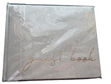 Elegant Wedding Guest Book 100 Pages Sage 8 x 10 for Engagements Parties