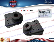 OEM 2PCS Radiator Upper Mount Brackets 2021-23 Santa Fe 21-24 Sorento 25333P2000