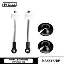 GPM Carbon Steel+Alu Front Shock Absorber Shaft Core Kit ARRMA 1/5 Kraton 8S EXB