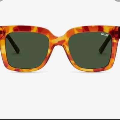 QUAY Australia ICY Tortoise 51mm Cat-Eye Sunglasses RARE  display picture 3