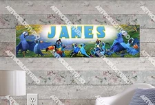 Personalized/Customized Rio 2 Movie Name Poster Wall Art Decoration Banner
